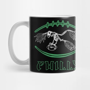 Philly Birds Football in Kelly Green Mug